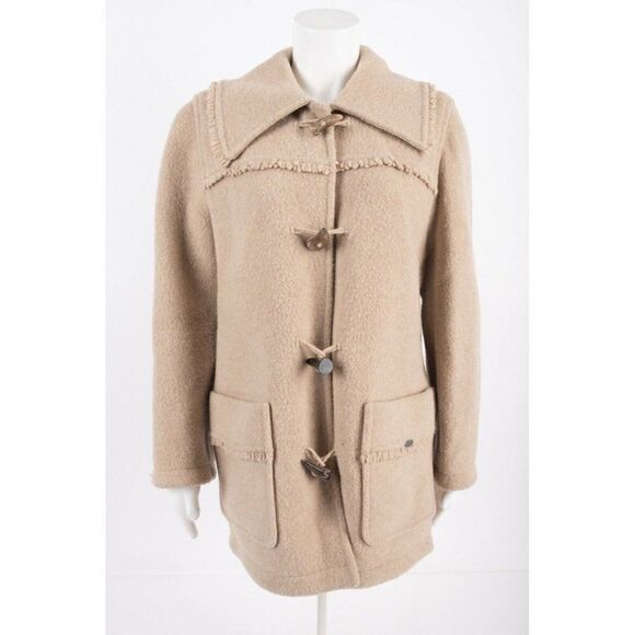 Giesswein Austria Womens Wool Toggle Coat Jacket 38 - Picture 1 of 13